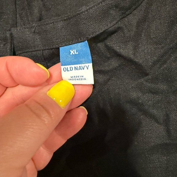Old Navy linen tank dress NWOT - Picture 5 of 6